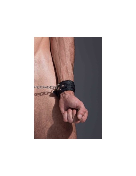 Chain Reaction | Wrist & Ankle Cuffs With Collar