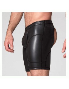 Neo Open Long Shorts Black