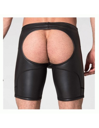 Neo Open Long Shorts Black