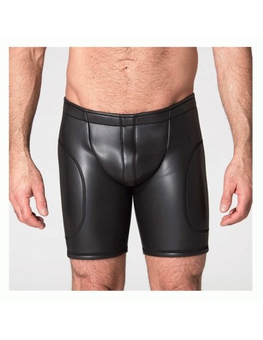 Neo Open Long Shorts Black