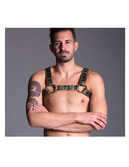 Streamline Bulldog Harness - Camo - Small | Medium