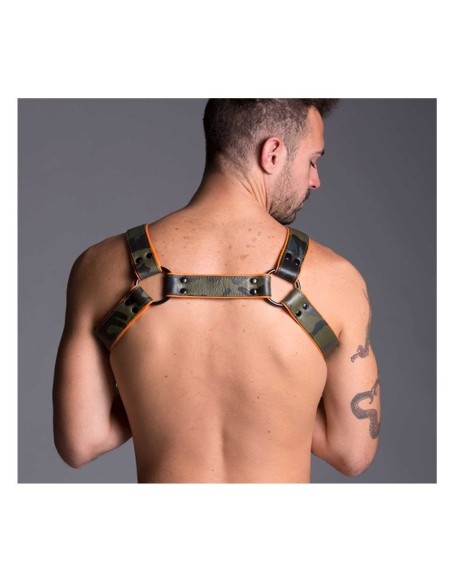 Streamline Bulldog Harness - Camo - Small | Medium