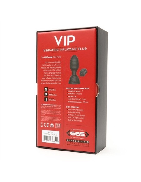The VIP | Vibrating Inflatable Plug