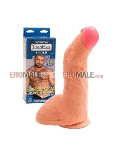 Titanmen - Realistic Cock François Sagat 20.30 cm