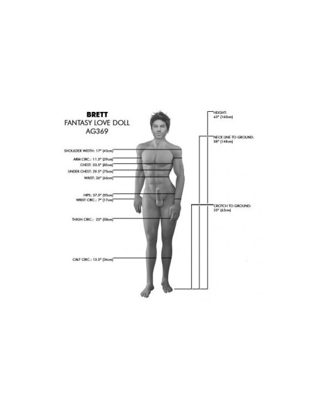 Builder Brett Adult Doll