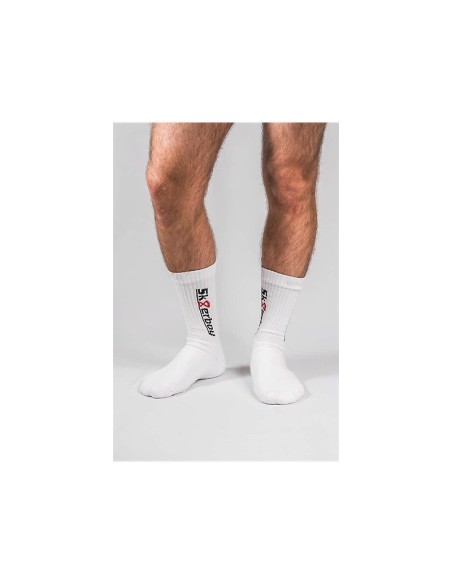 Sk8erboy Crew Socks White