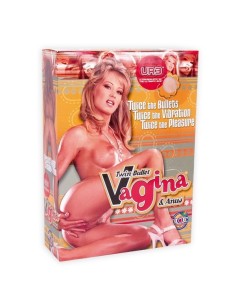 Vagina & Anus Twin Bullet UR3