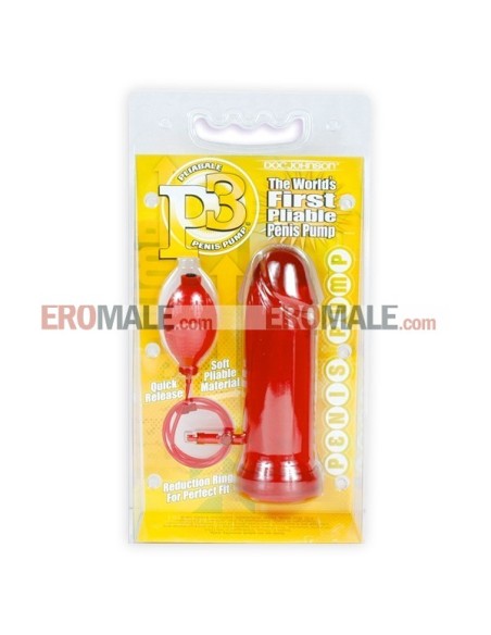 P3 Penis Pump Red