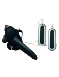 Black Vibro Duo Prosthetic Medium