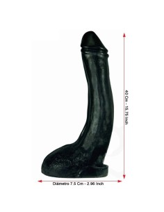 Deep Penetrator Black 40 Cm/15.75"