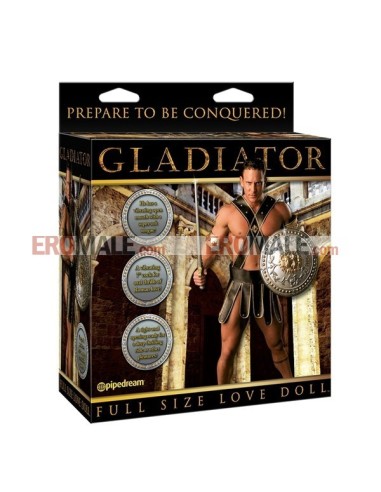 Gladiator Vibrating Doll