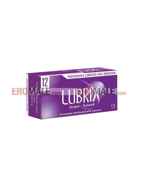 Condoms Lubrix - Texture 12 Units