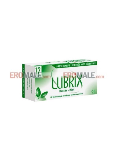 Condom Lubrix Menthol 12 Units