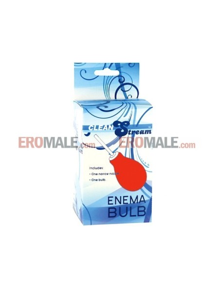 CleanStream - Enema Bulb - Red