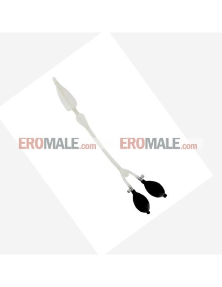 CleanStream - Silicone Anal Catheter With Bulbs