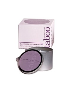 Taboo Massage Candle Caresses&Sensations 