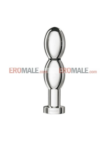 MYSTIM: Bi-Polar Oval Dildo