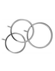 Electrastim Metal Cockring Set 3 pcs