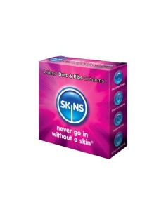 SKINS 4 Dots and Ribs Condom