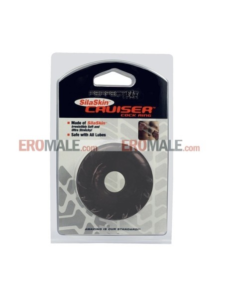 Fat Boy SilaSkin Cruiser Ring 63.5 mm Black