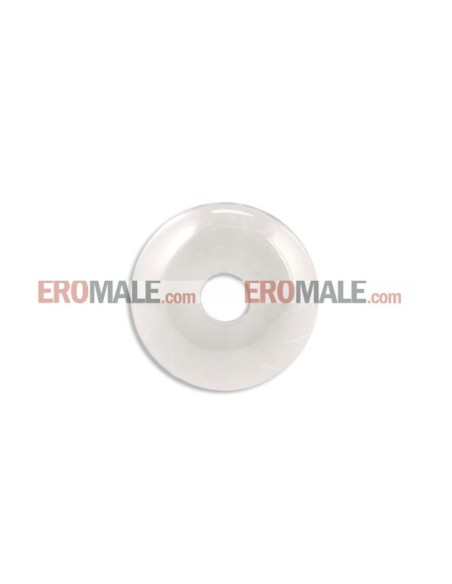 Fat Boy Silicone TPR Cruiser Cock Ring Ice Clear