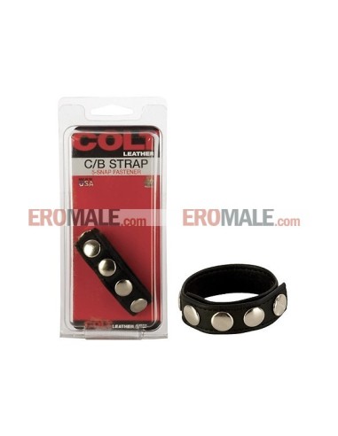 Colt Adjustable 5 Snap Leather Strap