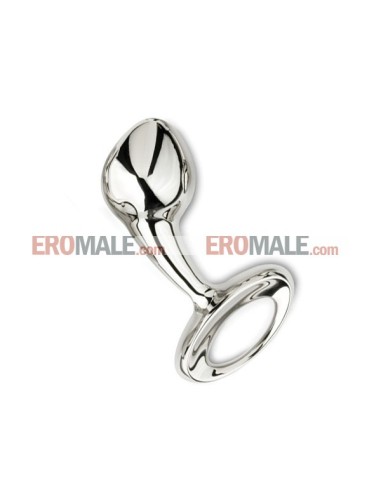 Steel + Glass Anal Toys NJOY Medium Pure Plug