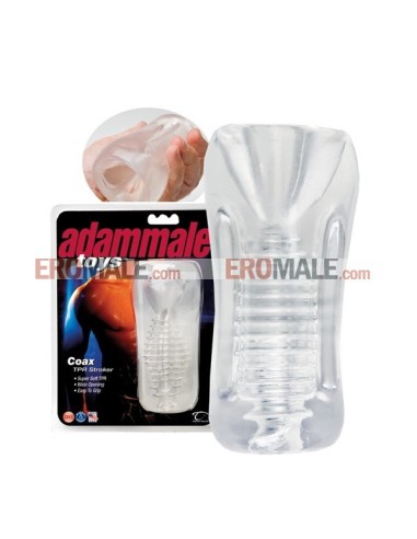 Adam Male Toys Coax TPR Stroker 