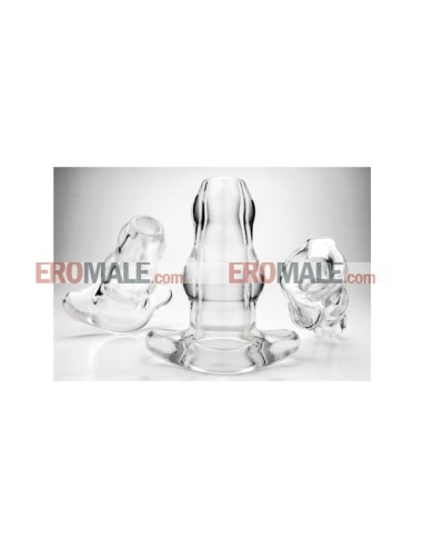 Double Tunnel Plug Extra Large - Clear