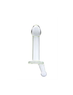 Clear Glass Penis Dong w/ Wide Neck for Viewing, 12.70 cm 5"