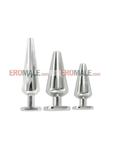 Stainless Steel Butt Plug - Medium