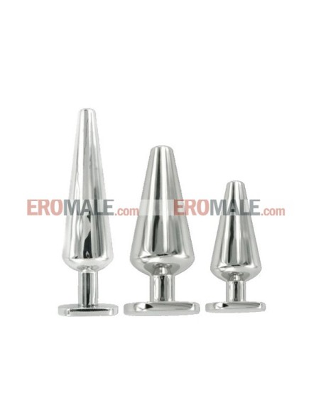 Stainless Steel Butt Plug - Medium