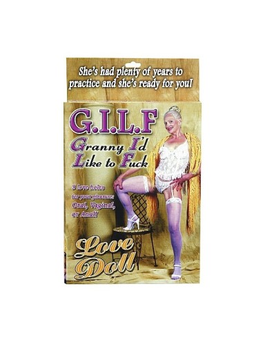 G.I.L.F. Granny I'd Like to Fuck Doll