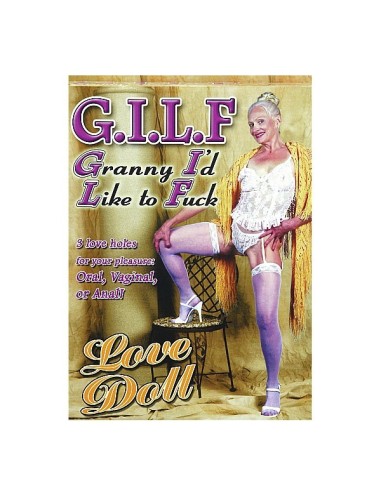 G.I.L.F. Granny I'd Like to Fuck Doll