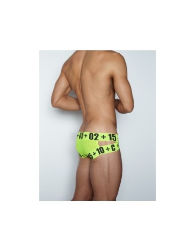 6913 / Hustle Brief - Bright Grass/Phantom