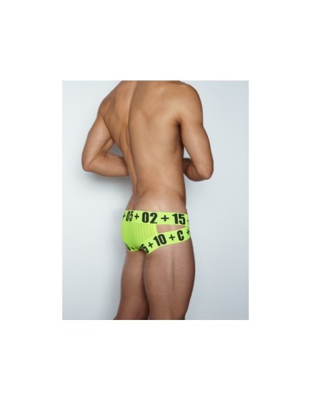 6913 / Hustle Brief - Bright Grass/Phantom