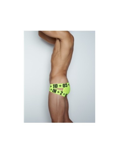 6913 / Hustle Brief - Bright Grass/Phantom