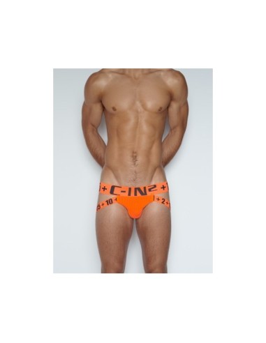 6925/ Strap Jock - Neon Orange/Phantom