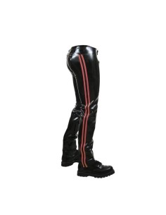 Rubber shorts and pants Rubber Chaps Red Striped