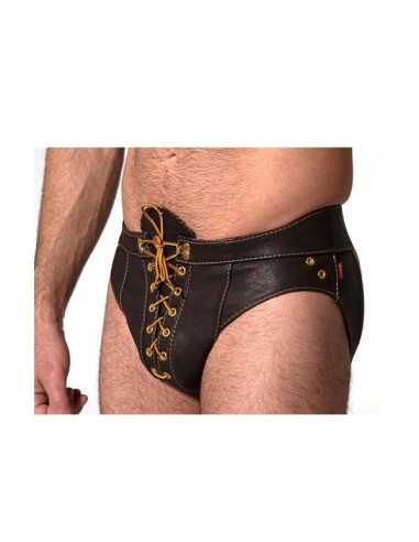 Brown Leather Boot Jock