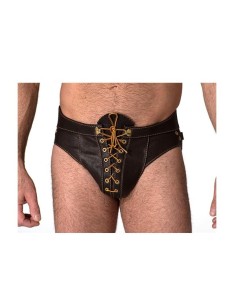 Brown Leather Boot Jock 2