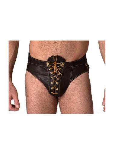 Brown Leather Boot Jock