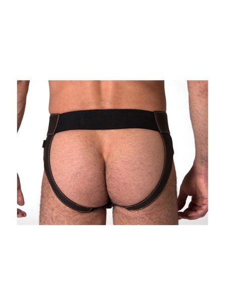 Brown Leather Boot Jock