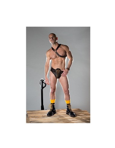Brown Leather Boot Jock