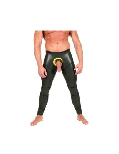 Neoprene Neo Skin Chaps Black and Yellow