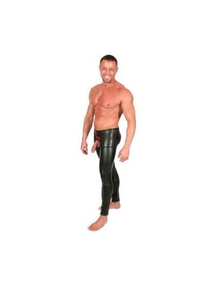 Neoprene Neo Skin Chaps Black and Red