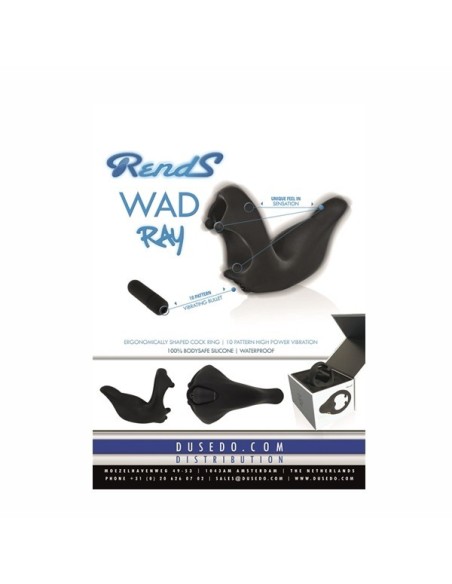 Wad Ray 10-Function Vibrating Cockring