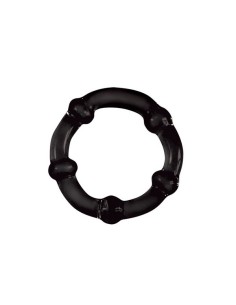 Falcon - Glass Cock Ring 50 mm. - Black