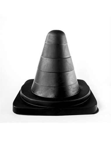 All Black Traffic Cone 19 cm