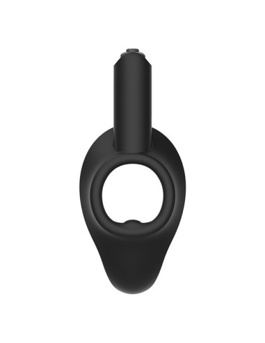 Cock Jock Vibrating Silicone C-Ring 38 mm. - Black